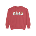 Halloween Ghost Squad Comfort Colors Sweatshirt — Halloween Reading Ghosts