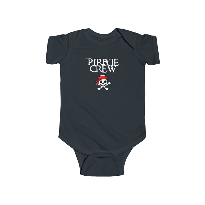 Infant Bodysuit - "Pirate Crew" Skull & Crossbones Baby Onesie