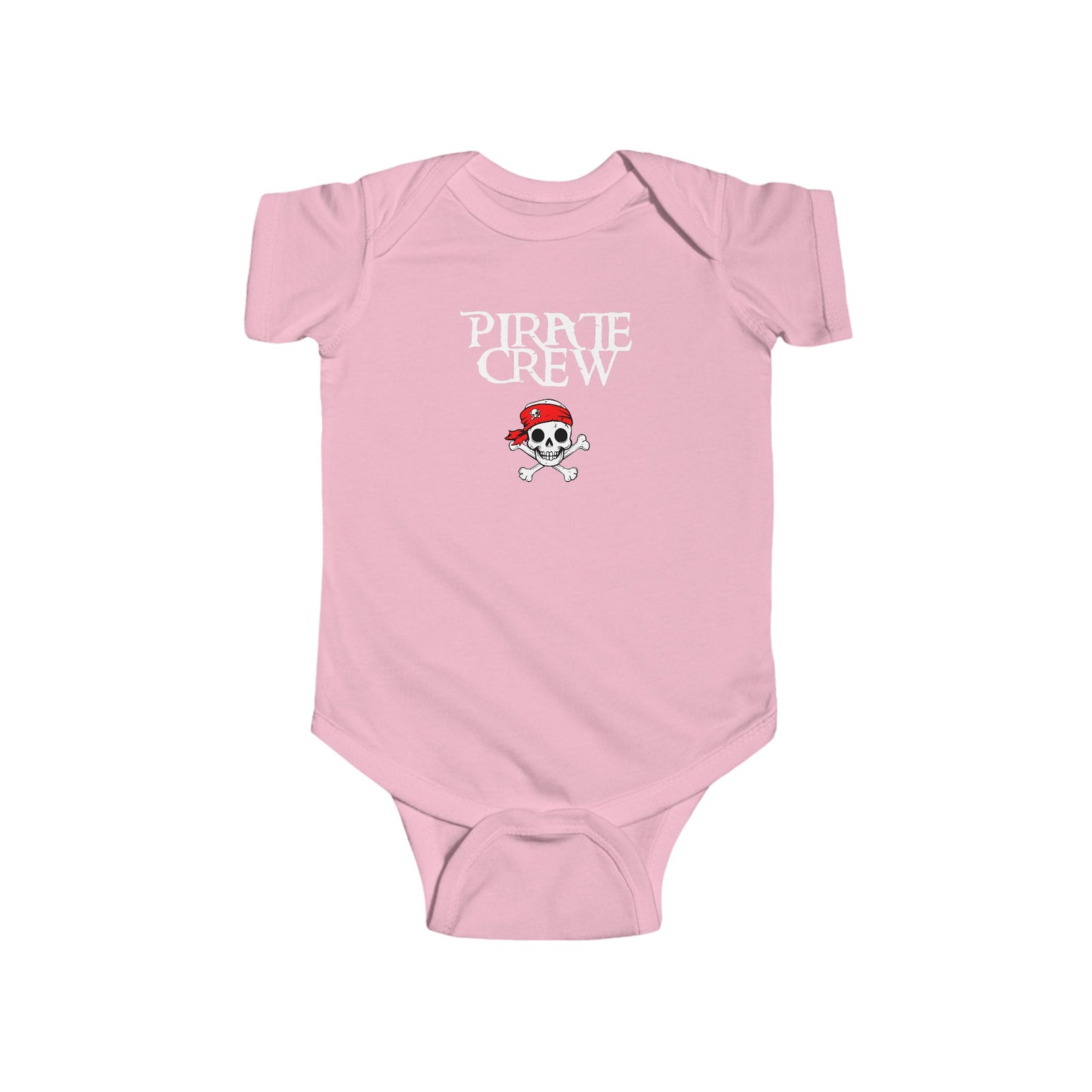 Infant Bodysuit - "Pirate Crew" Skull & Crossbones Baby Onesie