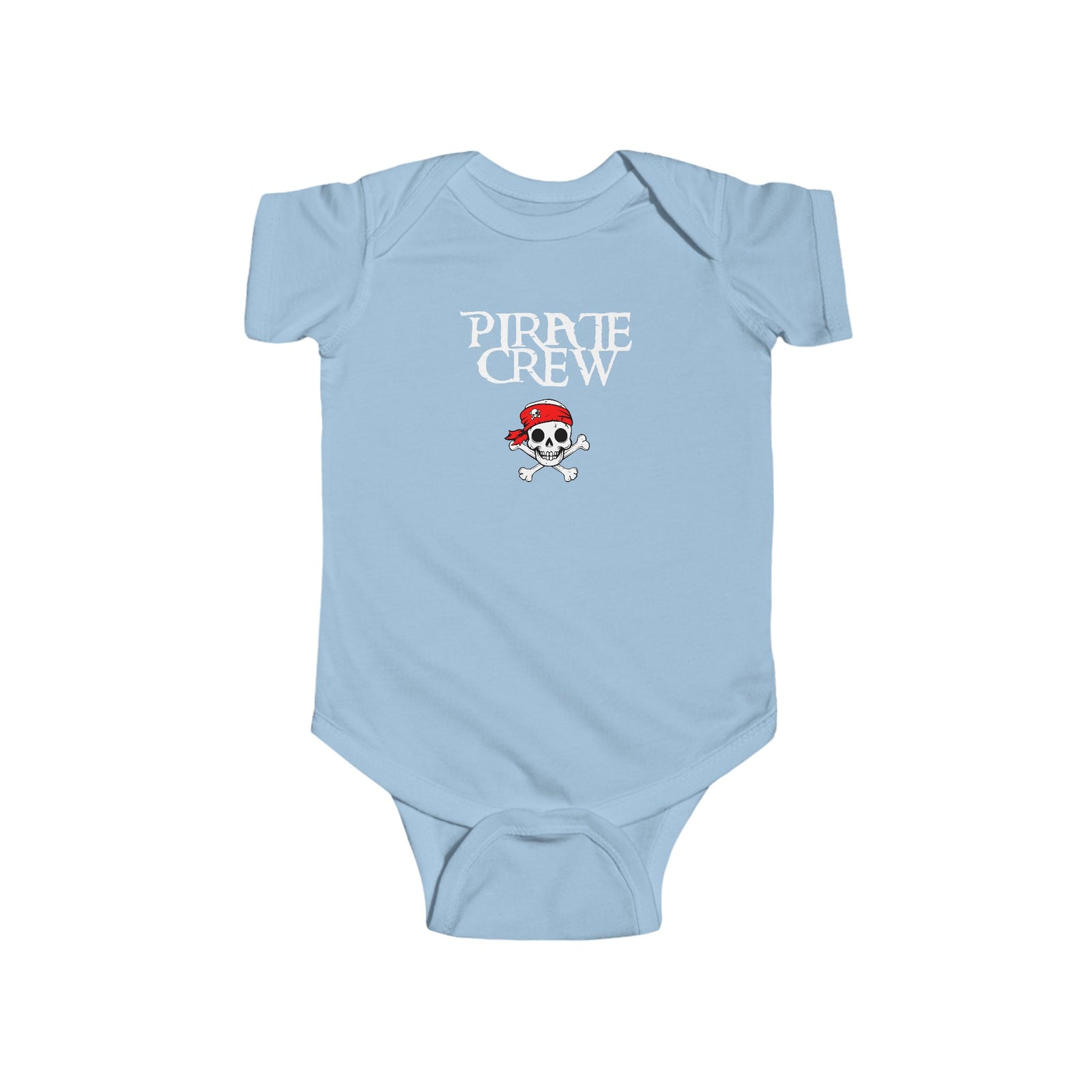 Infant Bodysuit - "Pirate Crew" Skull & Crossbones Baby Onesie