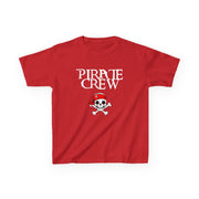 Kids 'Pirate Crew' Skull T-Shirt — Toddler Pirate Tee for Halloween & Family Matching Shirts