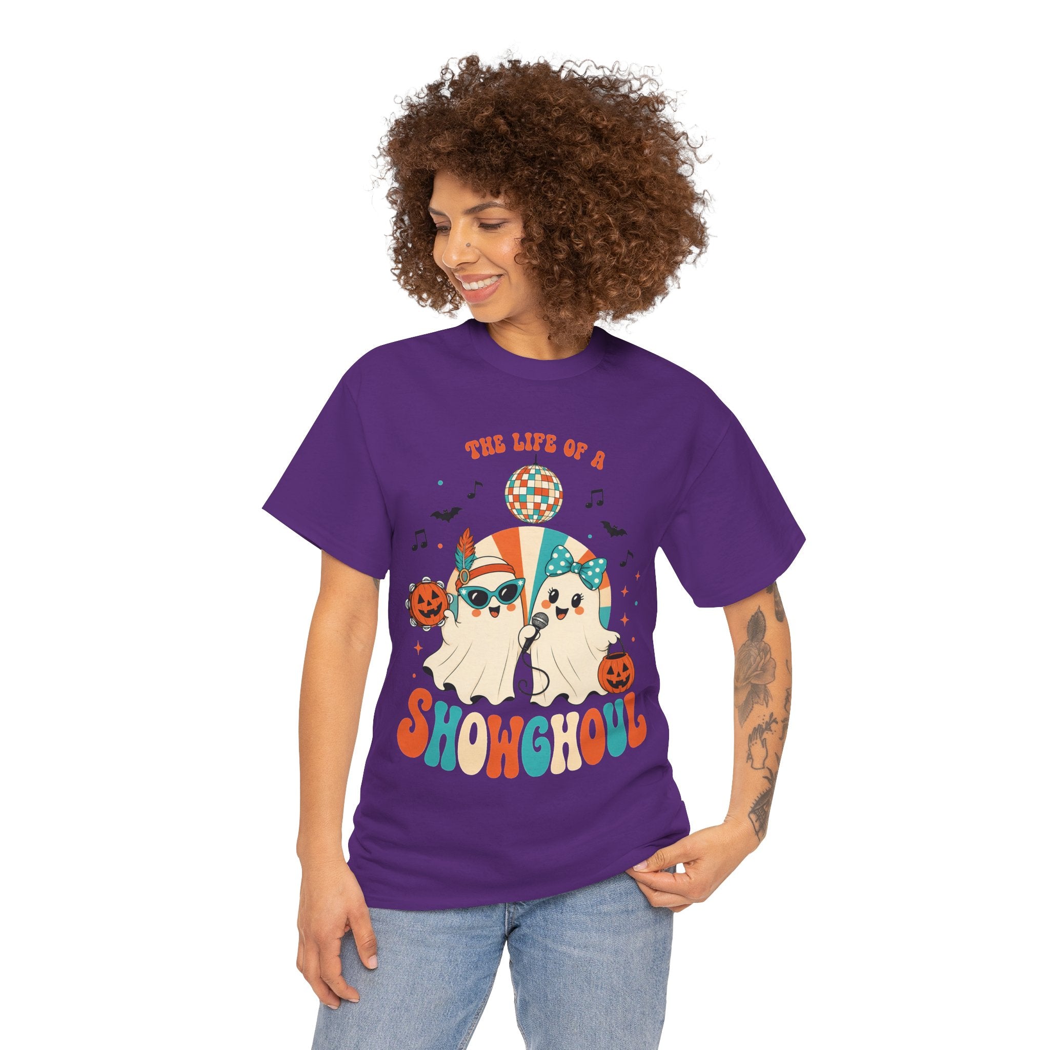 Halloween Party Ghoul, The Life Of Show Ghoul, Funny Hallowen T-shirt for Girl, Women