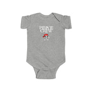 Infant Bodysuit - "Pirate Crew" Skull & Crossbones Baby Onesie