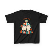 Kids Heavy Cotton Shirt, Halloween Ghost, Life Of The Showghoul funny Halloween
