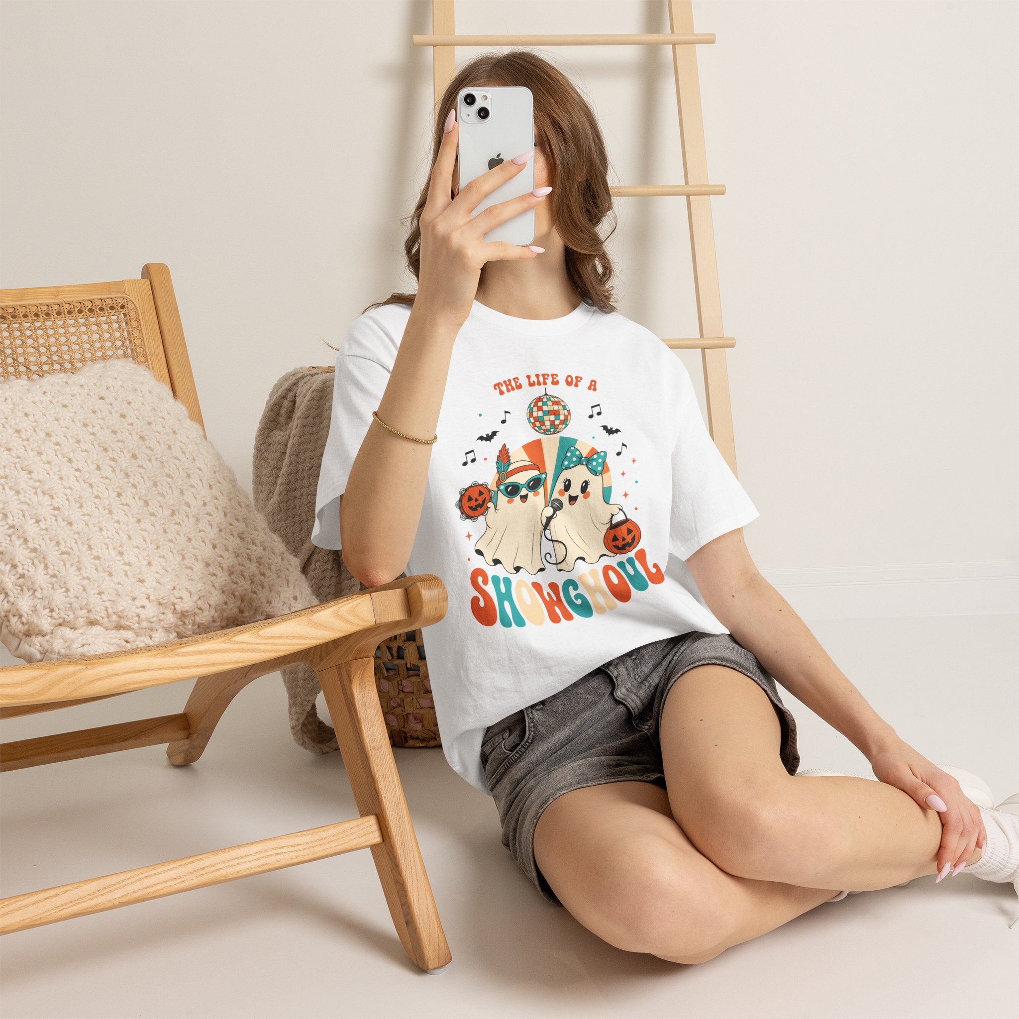 Halloween Party Ghoul, The Life Of Show Ghoul, Funny Hallowen T-shirt for Girl, Women