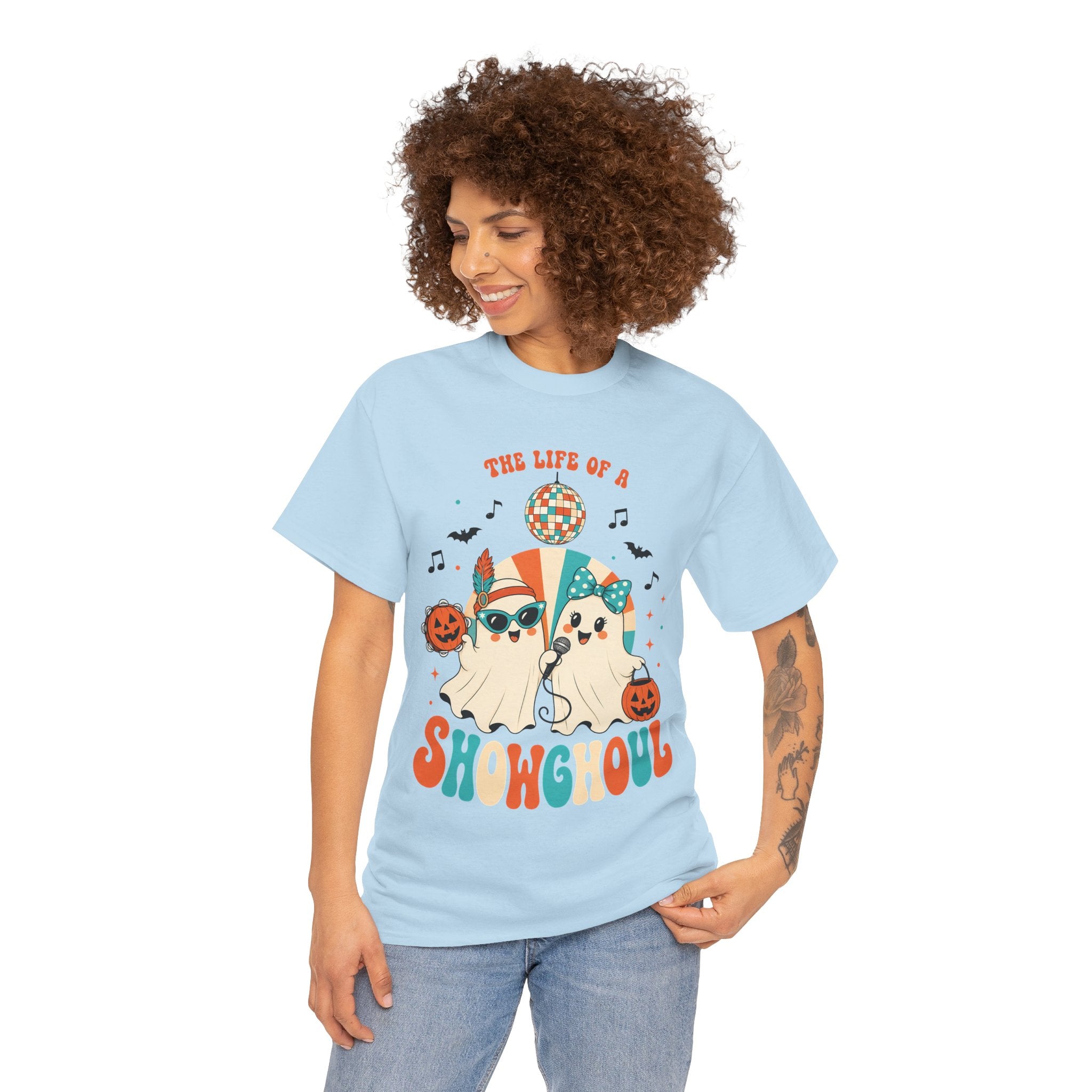 Halloween Party Ghoul, The Life Of Show Ghoul, Funny Hallowen T-shirt for Girl, Women
