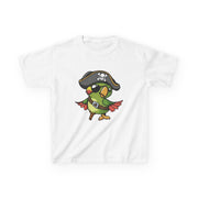 Kids Pirate Parrot T-Shirt — Cute Cartoon Bird Costume Tee for Boys & Girls