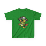 Kids Pirate Parrot T-Shirt — Cute Cartoon Bird Costume Tee for Boys & Girls