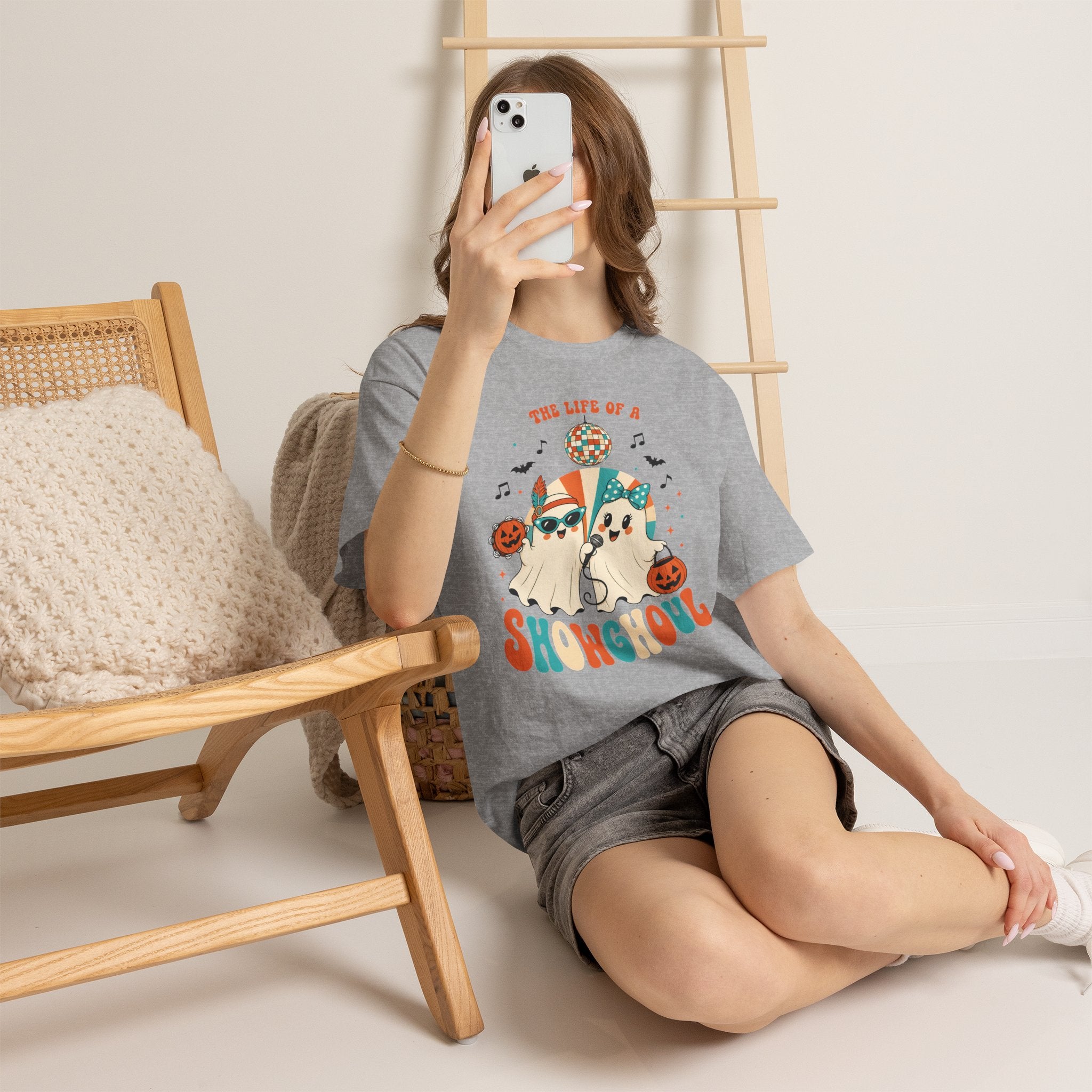 Halloween Party Ghoul, The Life Of Show Ghoul, Funny Hallowen T-shirt for Girl, Women