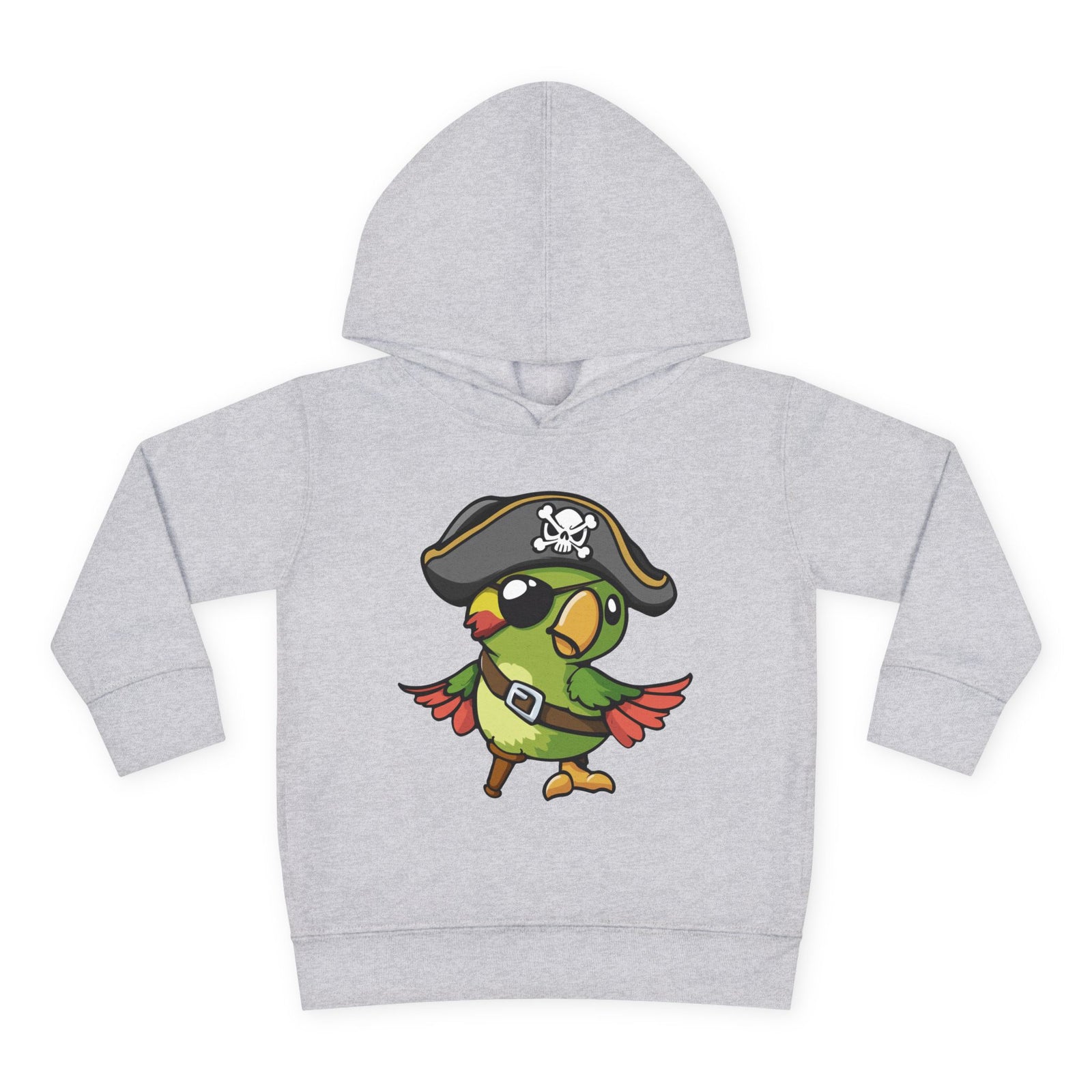 Toddler Pirate Parrot Hoodie — Cute Kids Pullover for Boys & Girls