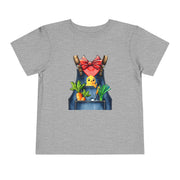 Toddler Tee — Chick in Overalls with Carrots Cute Spring Easter Shirt