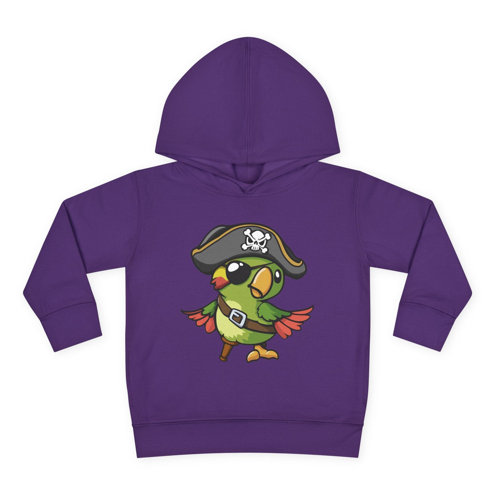Toddler Pirate Parrot Hoodie — Cute Kids Pullover for Boys & Girls