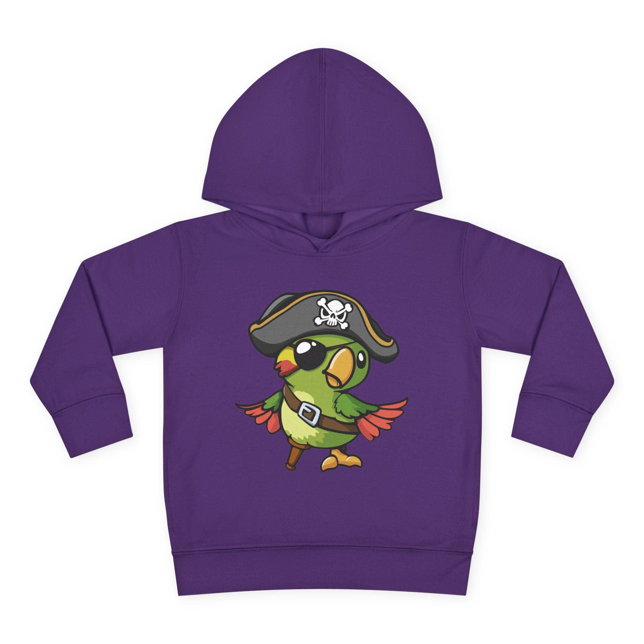 Toddler Pirate Parrot Hoodie — Cute Kids Pullover for Boys & Girls