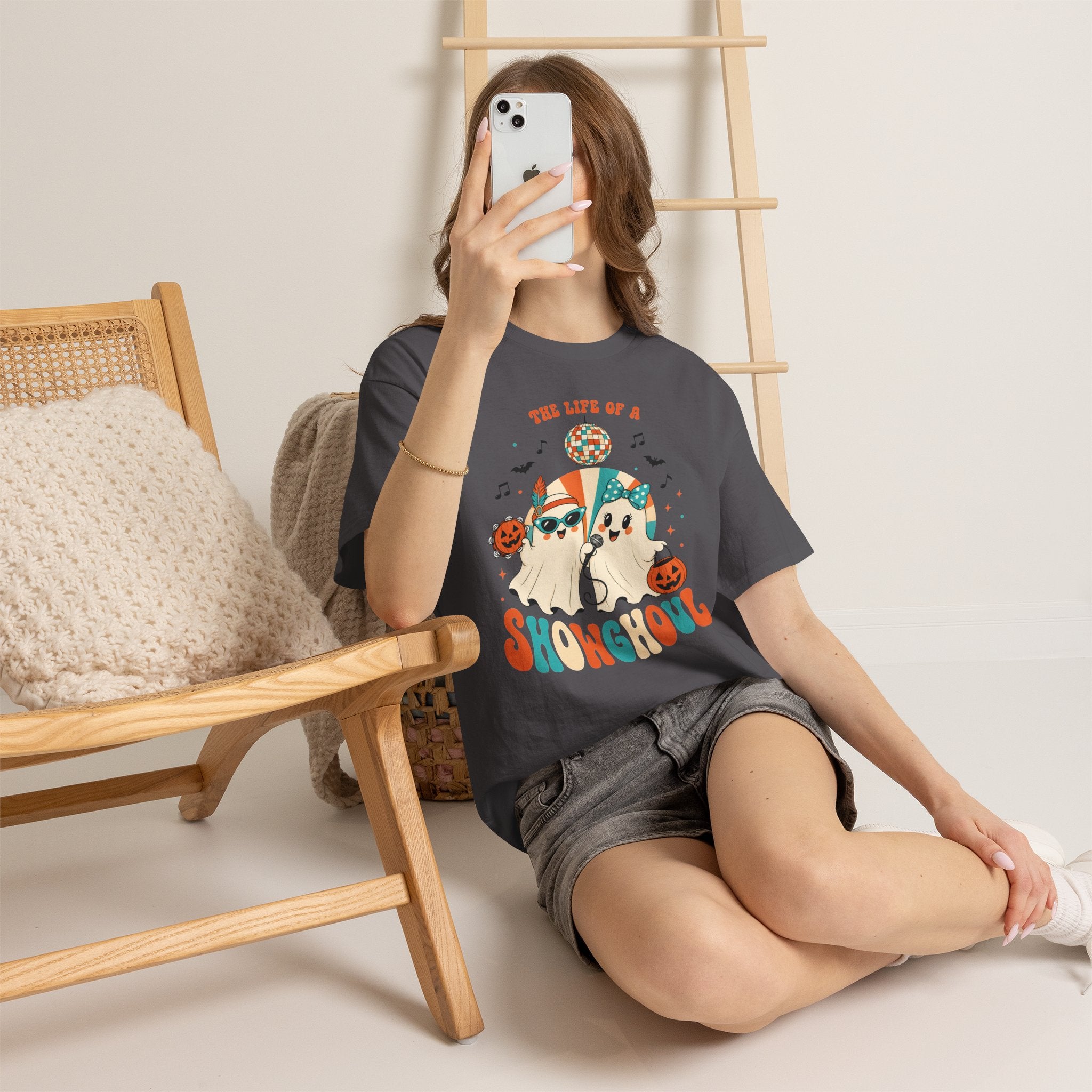 Halloween Party Ghoul, The Life Of Show Ghoul, Funny Hallowen T-shirt for Girl, Women