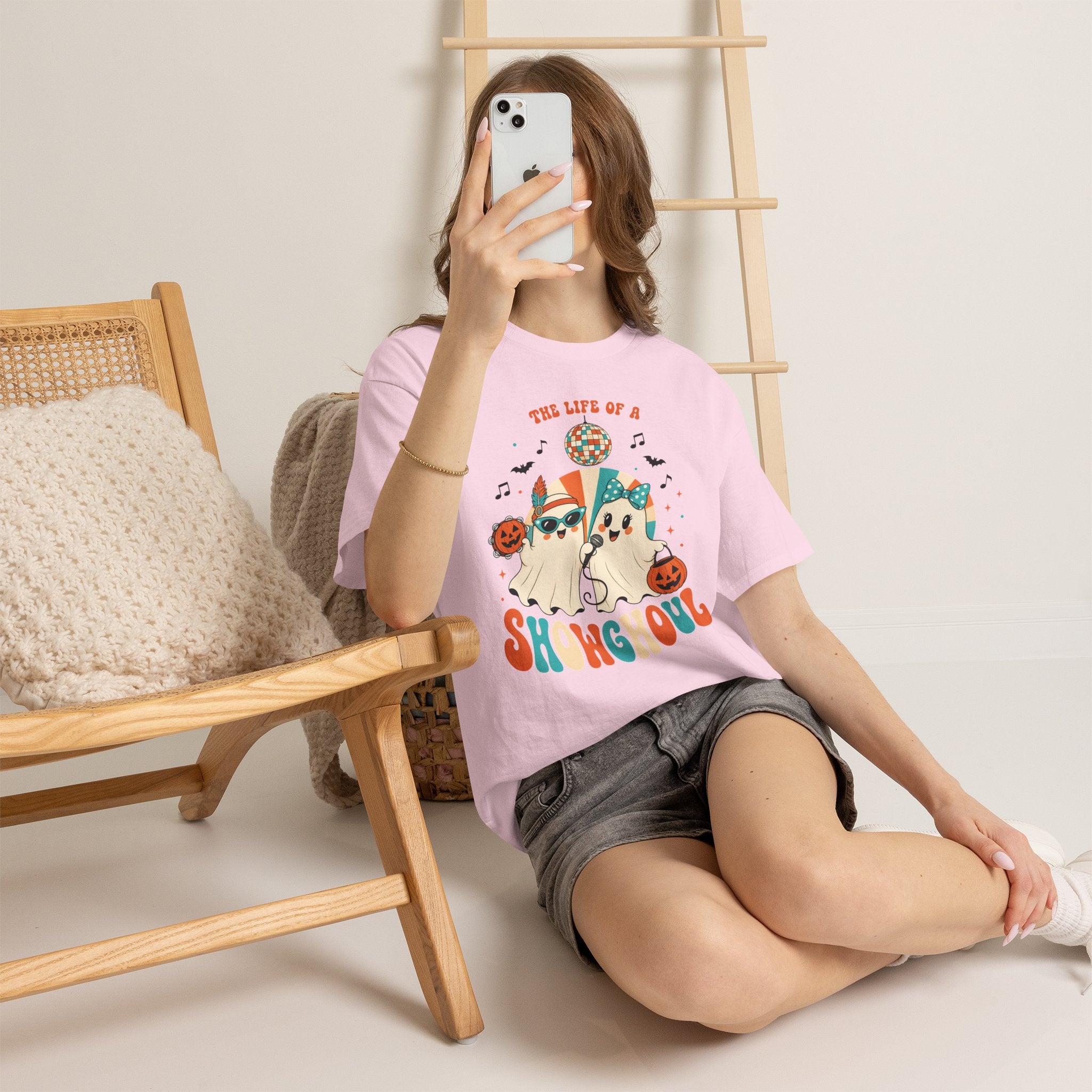 Halloween Party Ghoul, The Life Of Show Ghoul, Funny Hallowen T-shirt for Girl, Women