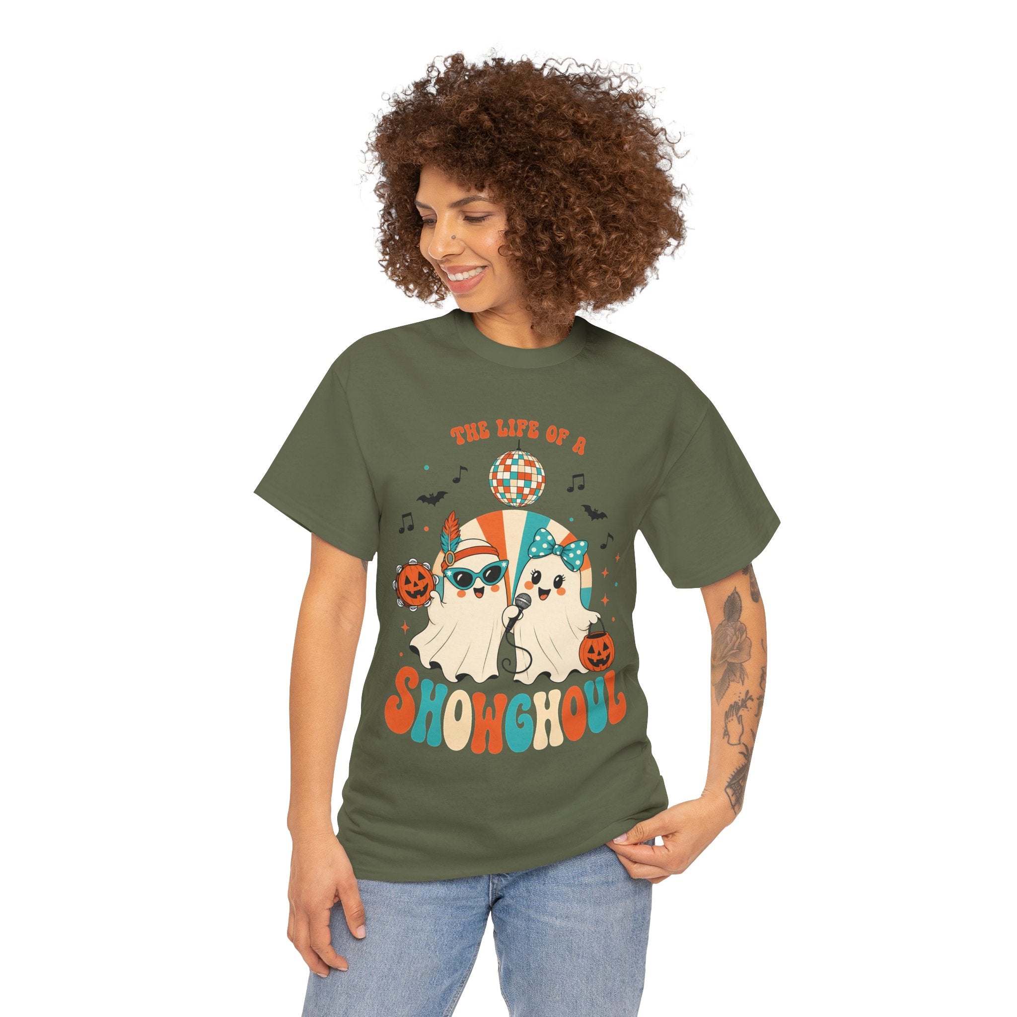 Halloween Party Ghoul, The Life Of Show Ghoul, Funny Hallowen T-shirt for Girl, Women