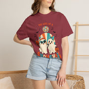 Comfort Color Birthday Shirt, The Life of a Showghoul Halloween Ghost, Funny Halloween shirt