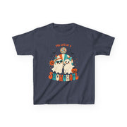 Kids Heavy Cotton Shirt, Halloween Ghost, Life Of The Showghoul funny Halloween