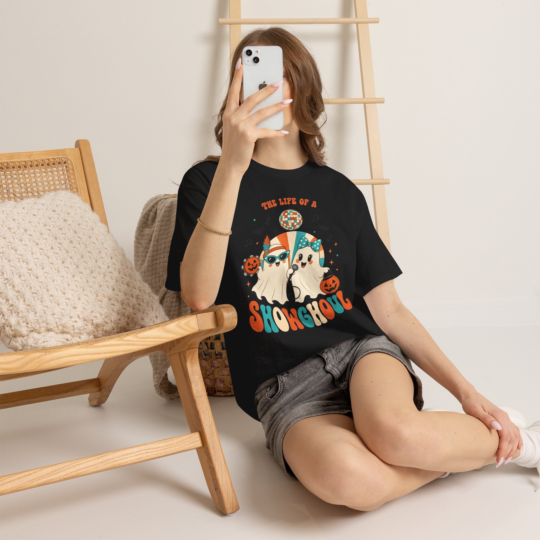 Halloween Party Ghoul, The Life Of Show Ghoul, Funny Hallowen T-shirt for Girl, Women