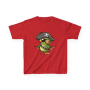 Kids Pirate Parrot T-Shirt — Cute Cartoon Bird Costume Tee for Boys & Girls