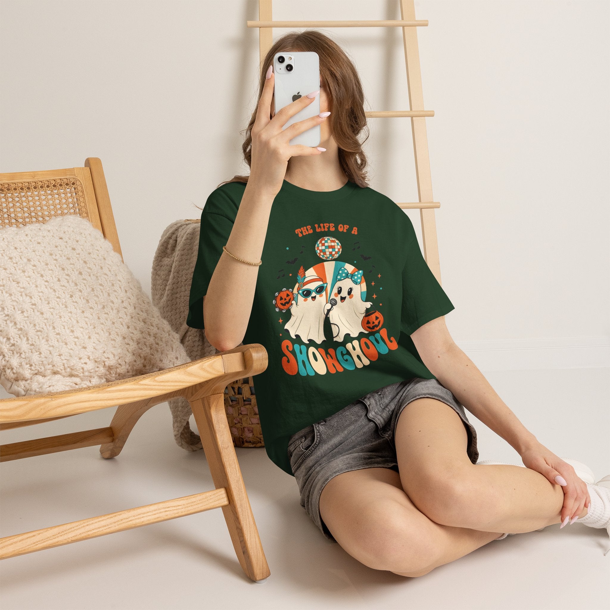 Halloween Party Ghoul, The Life Of Show Ghoul, Funny Hallowen T-shirt for Girl, Women