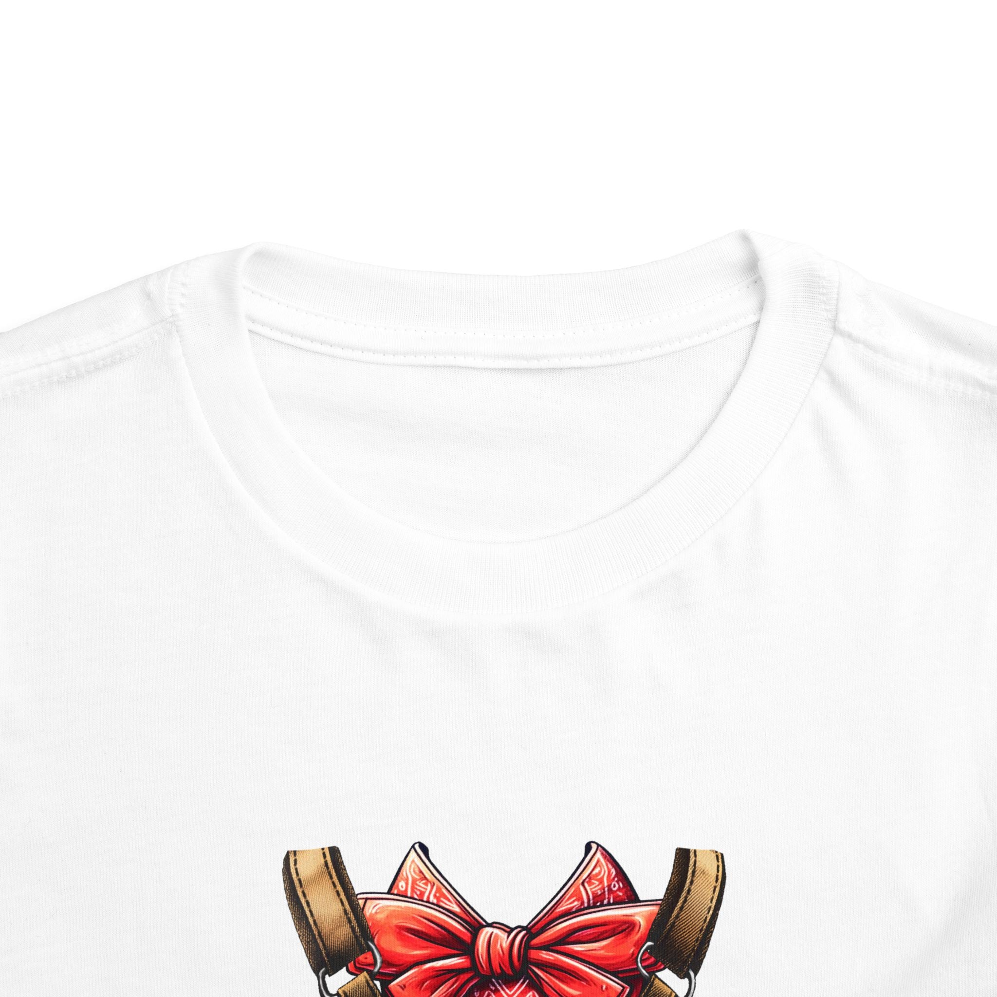 Toddler Tee — Chick in Overalls with Carrots Cute Spring Easter Shirt