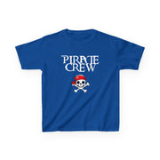 Kids 'Pirate Crew' Skull T-Shirt — Toddler Pirate Tee for Halloween & Family Matching Shirts