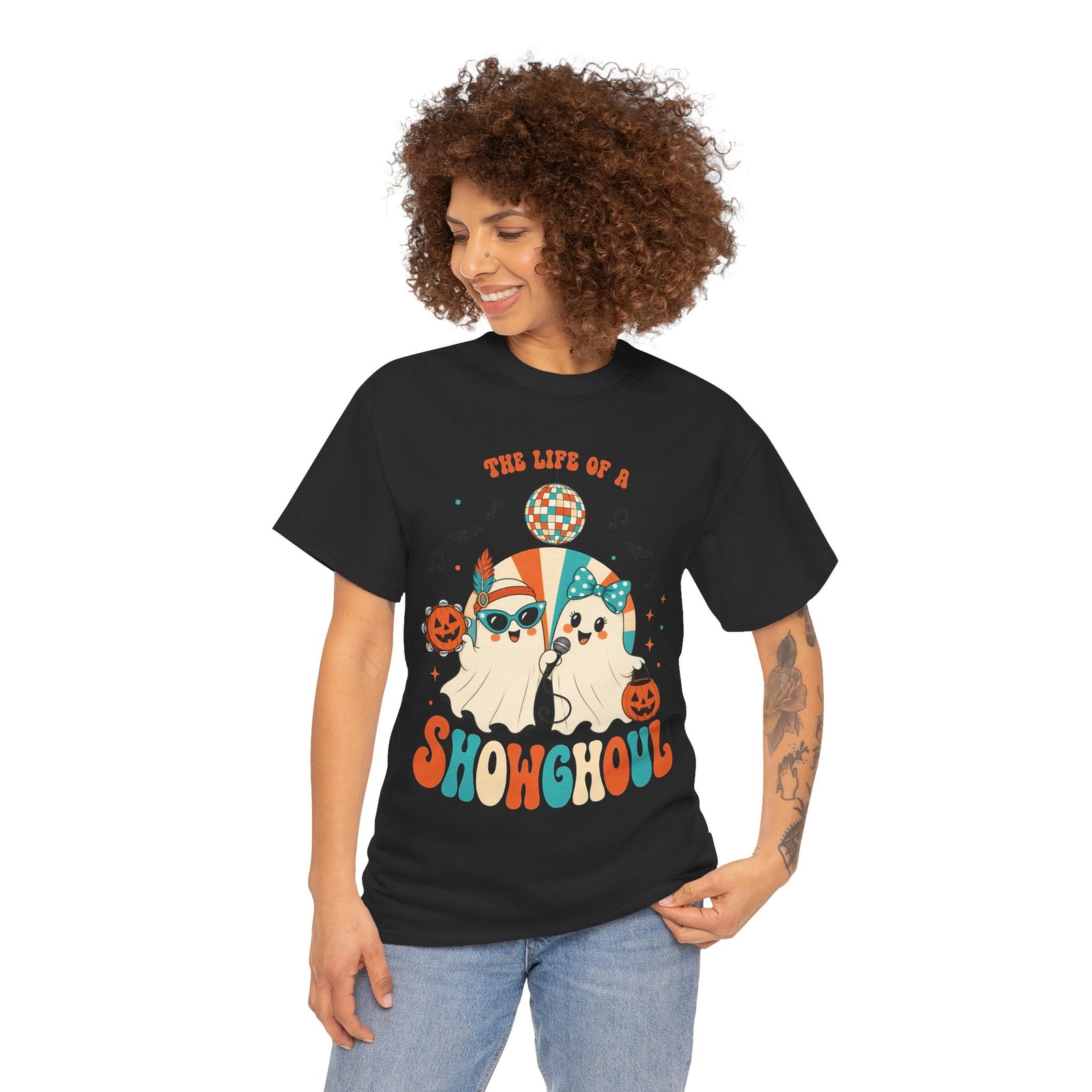 Halloween Party Ghoul, The Life Of Show Ghoul, Funny Hallowen T-shirt for Girl, Women