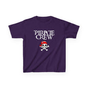 Kids 'Pirate Crew' Skull T-Shirt — Toddler Pirate Tee for Halloween & Family Matching Shirts