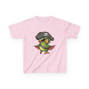 Kids Pirate Parrot T-Shirt — Cute Cartoon Bird Costume Tee for Boys & Girls