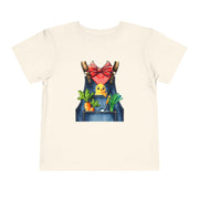 Toddler Tee — Chick in Overalls with Carrots Cute Spring Easter Shirt
