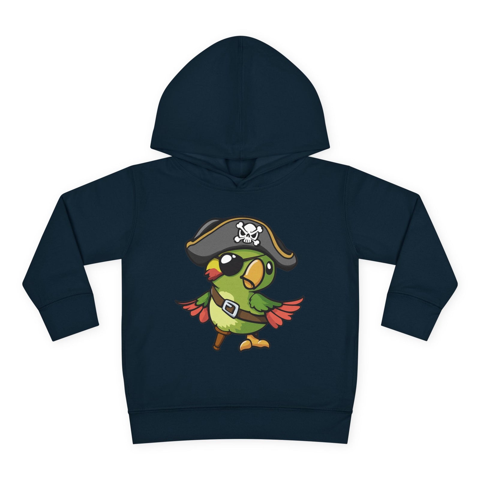 Toddler Pirate Parrot Hoodie — Cute Kids Pullover for Boys & Girls