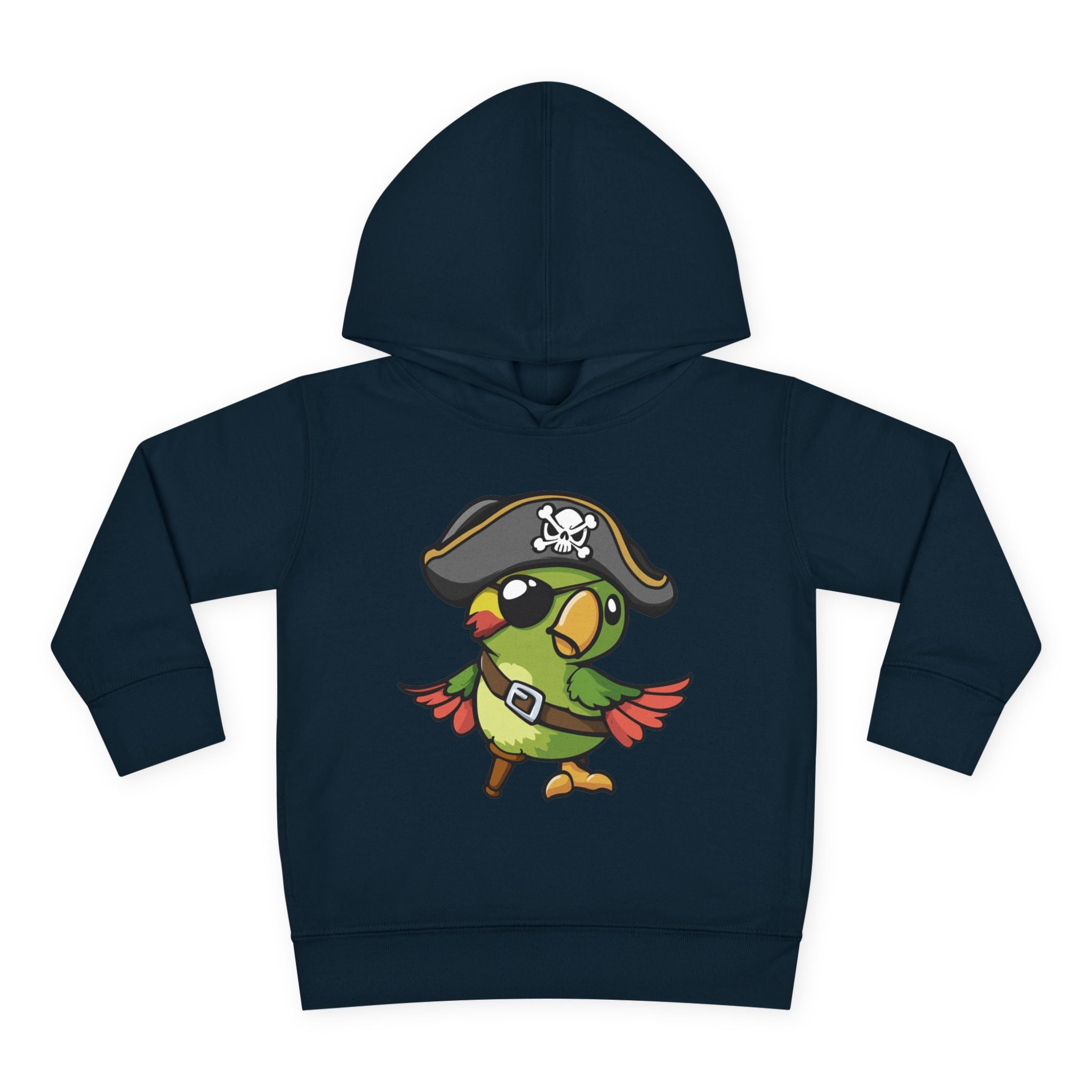 Toddler Pirate Parrot Hoodie — Cute Kids Pullover for Boys & Girls
