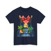 Garden Chick in Overalls T‑Shirt — Spring Gardening - Halloween Pretend I'm A Farmer
