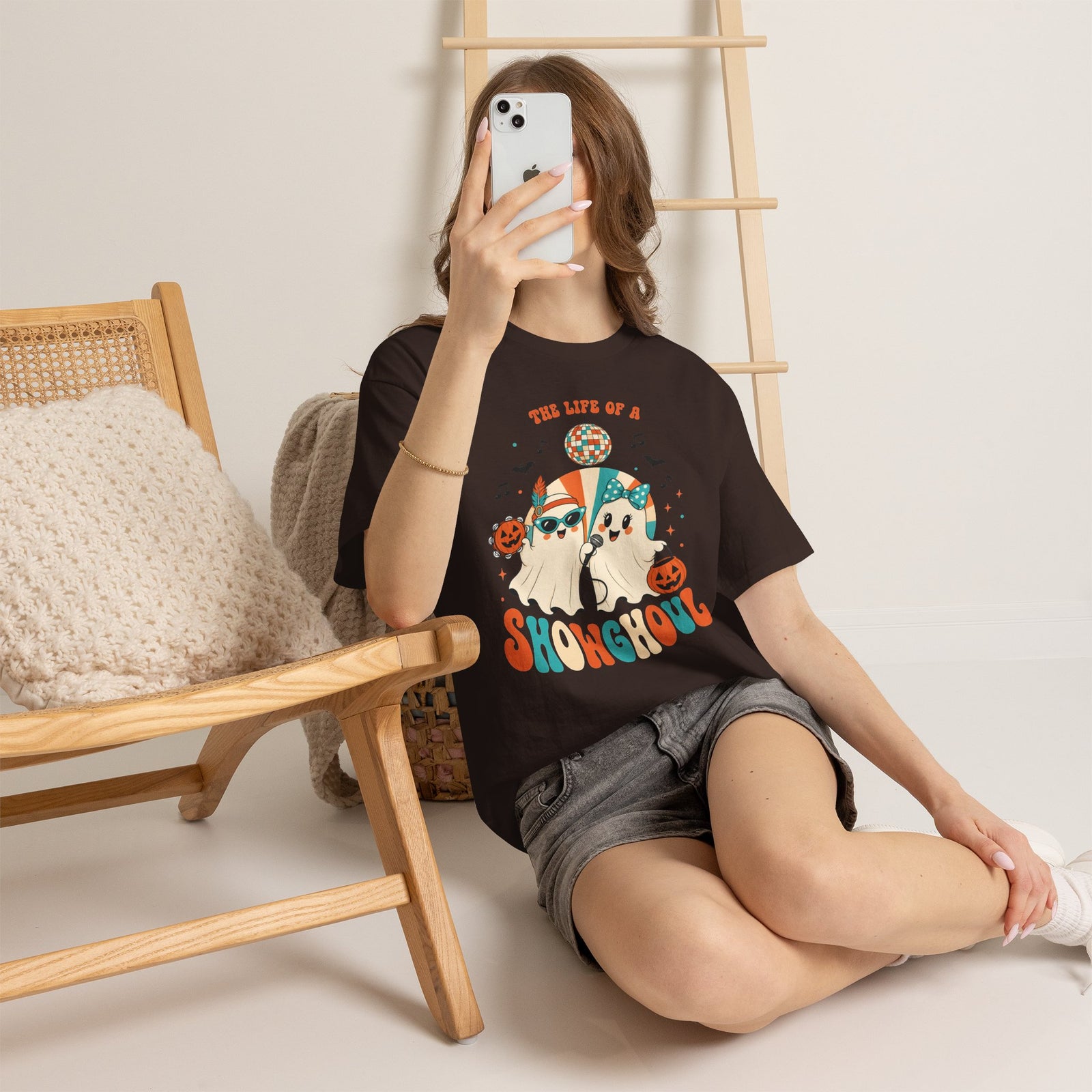 Halloween Party Ghoul, The Life Of Show Ghoul, Funny Hallowen T-shirt for Girl, Women