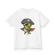 Kids Pirate Parrot T-Shirt — Cute Cartoon Bird Costume Tee for Boys & Girls