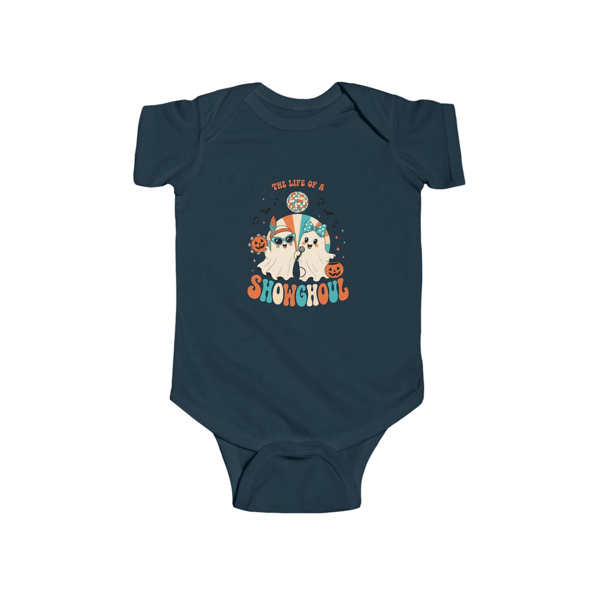 Baby Bodysuit, Infant Onesie Halloween T-shirt For Babies, Cute Halloween Ghost