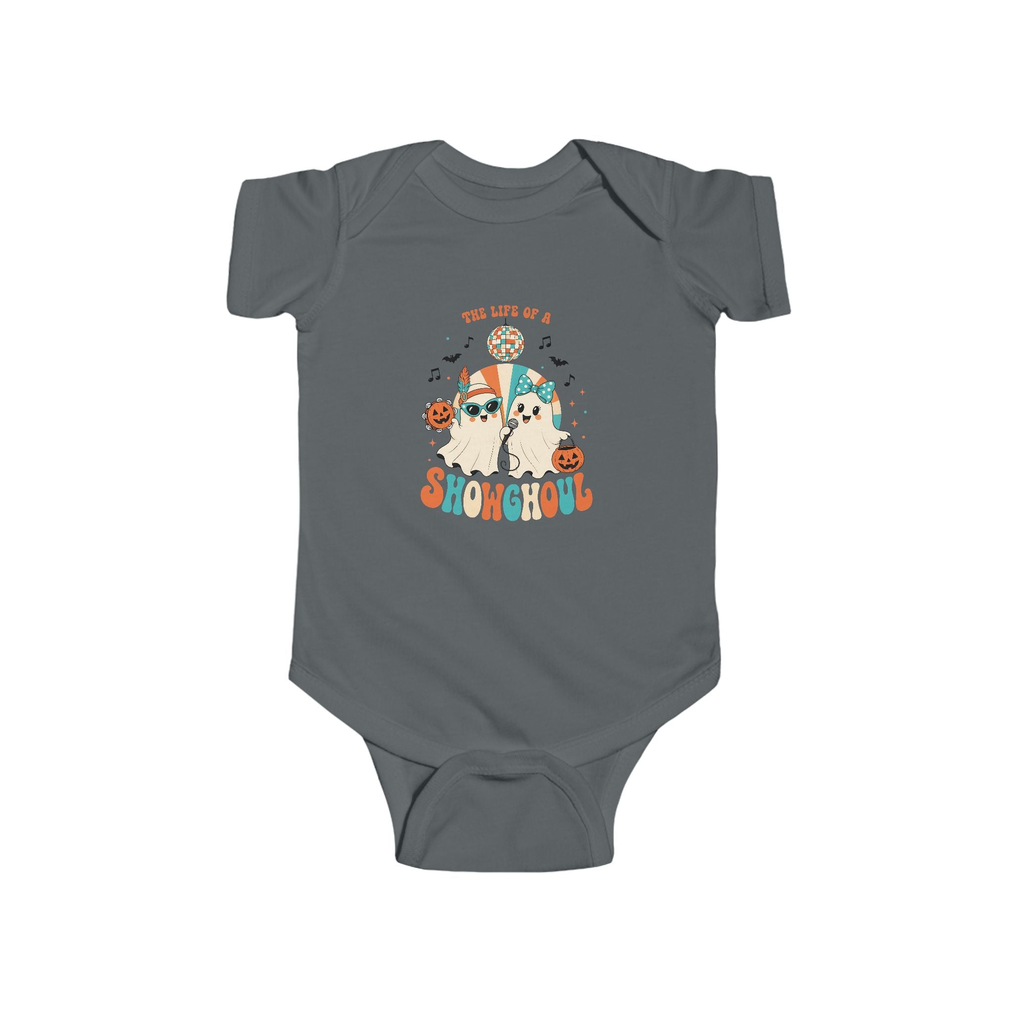 Baby Bodysuit, Infant Onesie Halloween T-shirt For Babies, Cute Halloween Ghost