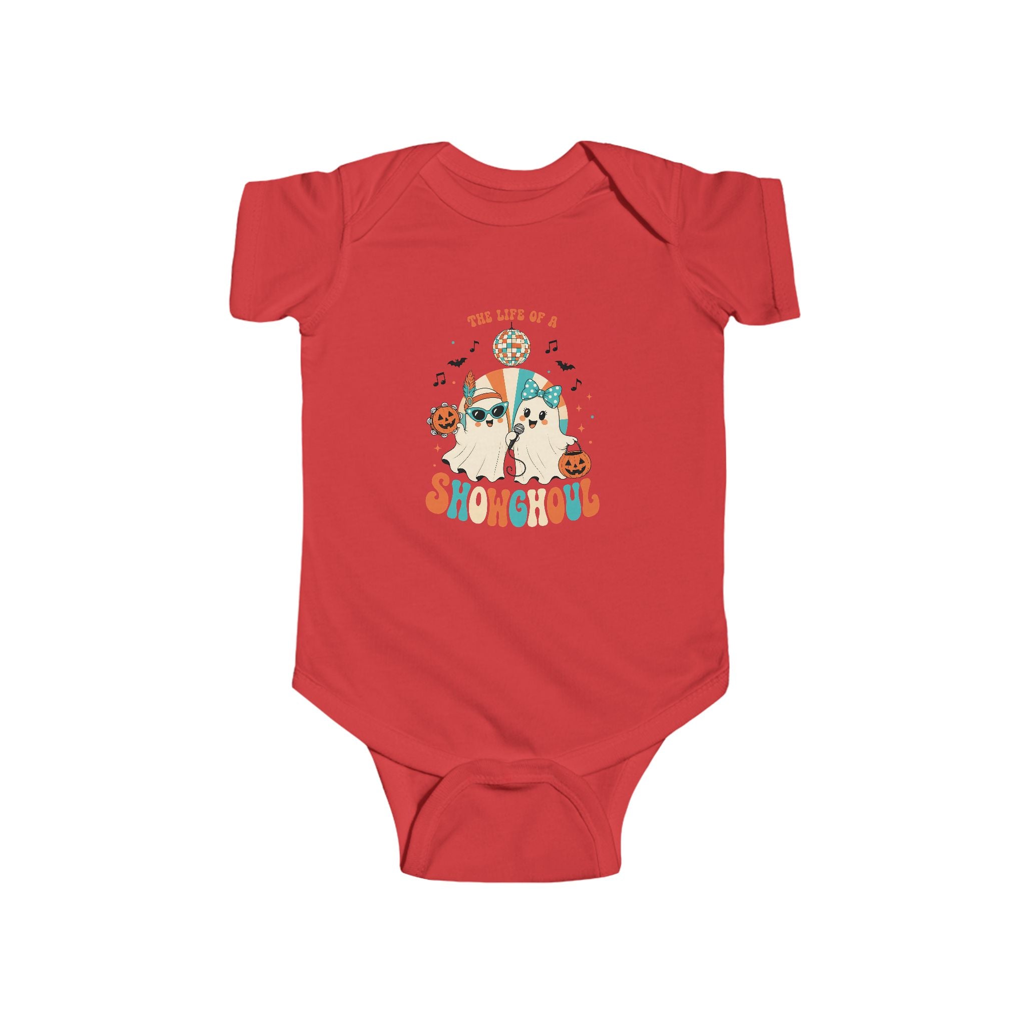 Baby Bodysuit, Infant Onesie Halloween T-shirt For Babies, Cute Halloween Ghost