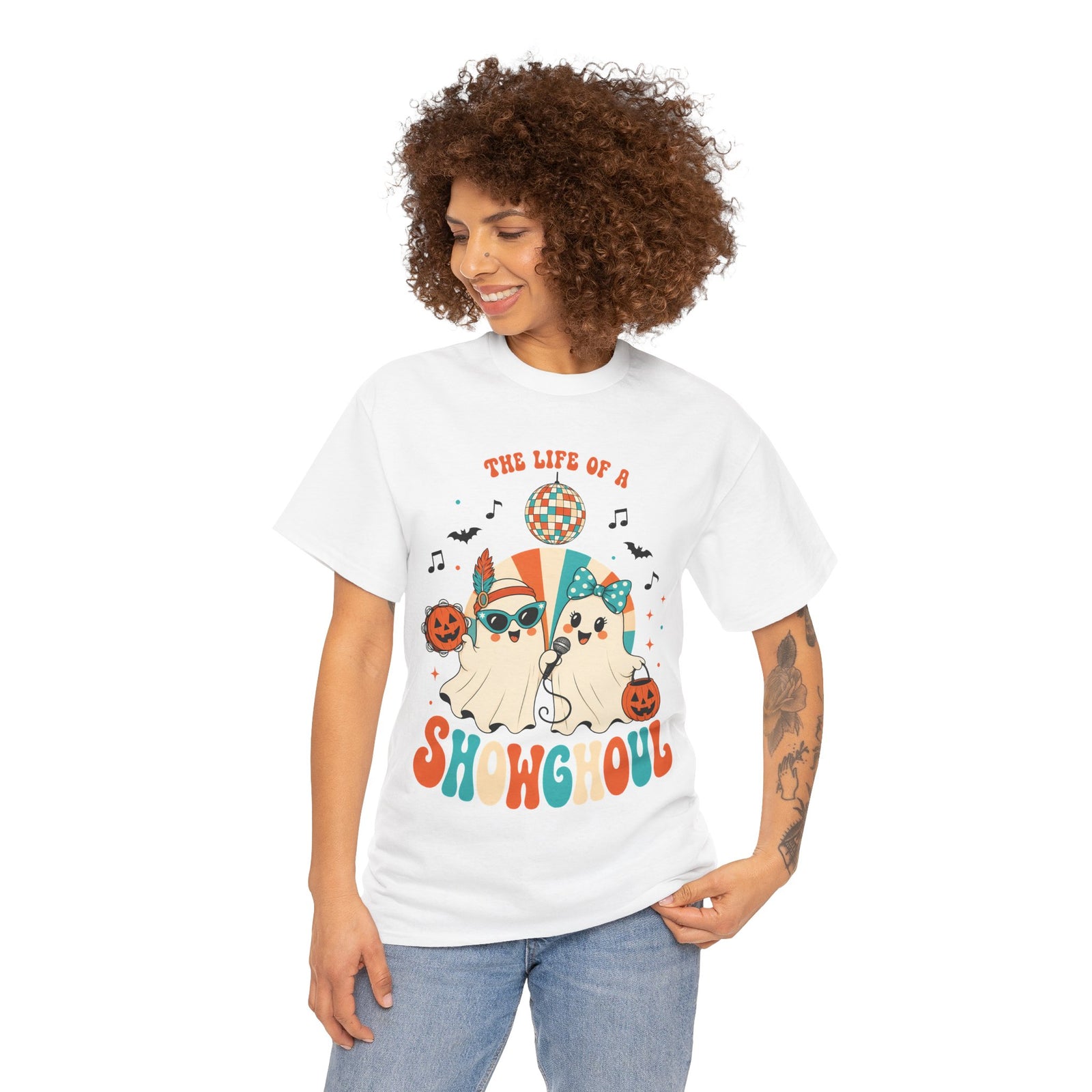 Halloween Party Ghoul, The Life Of Show Ghoul, Funny Hallowen T-shirt for Girl, Women