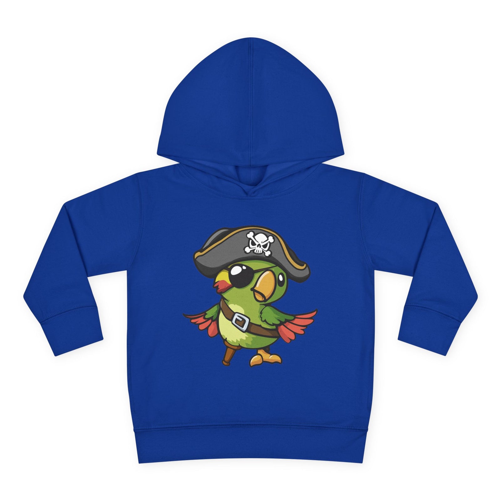 Toddler Pirate Parrot Hoodie — Cute Kids Pullover for Boys & Girls