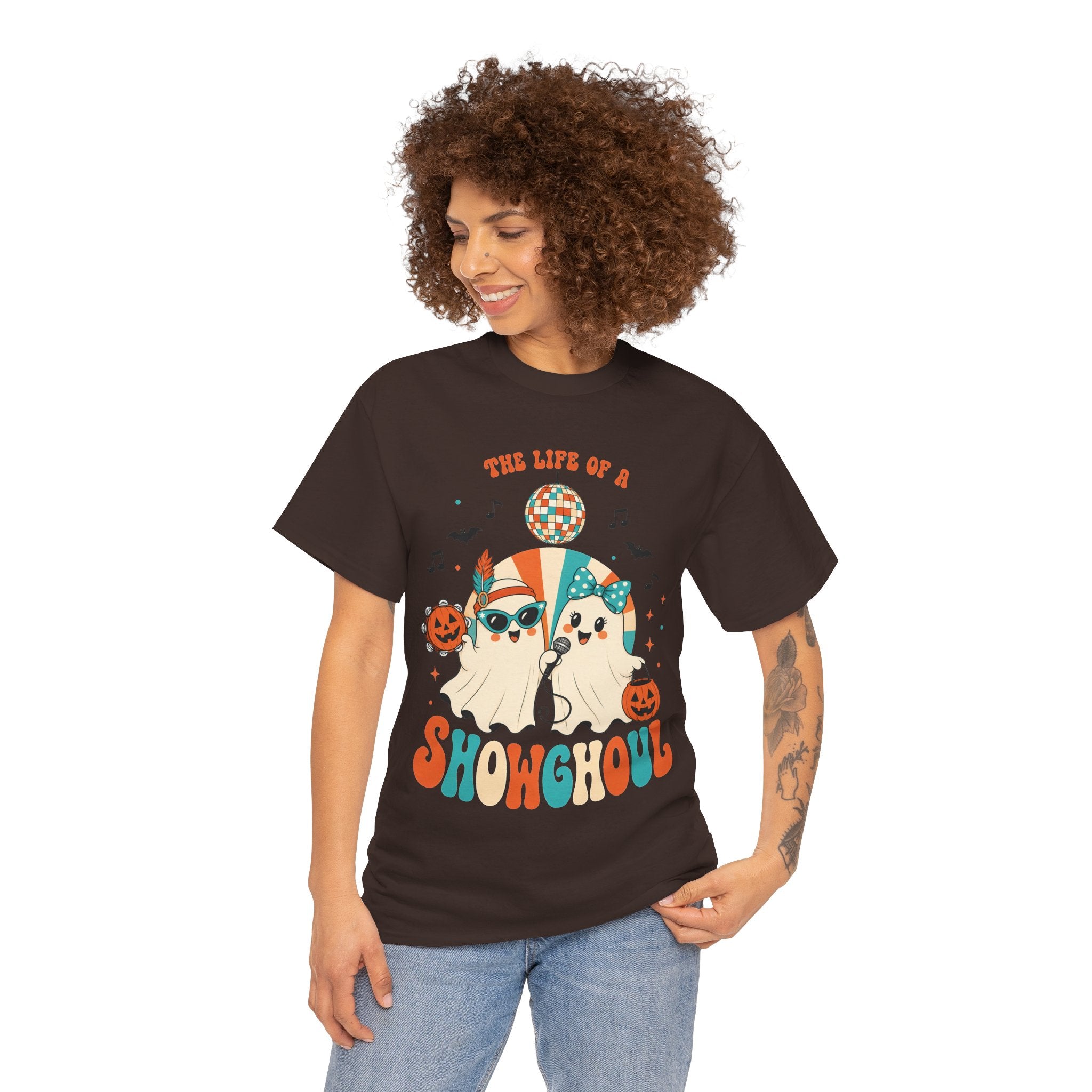 Halloween Party Ghoul, The Life Of Show Ghoul, Funny Hallowen T-shirt for Girl, Women