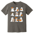 halloween ghost reading books Halloween Ghosts Reading Books Comfort Colors Heavyweight Garment-Dyed T-Shirt