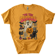 Retro Halloween Tis' The Season T-Shirt-YMKE