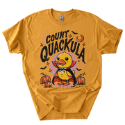 Count Quackula Funny Duck Halloween Costume T-Shirt-5IYA