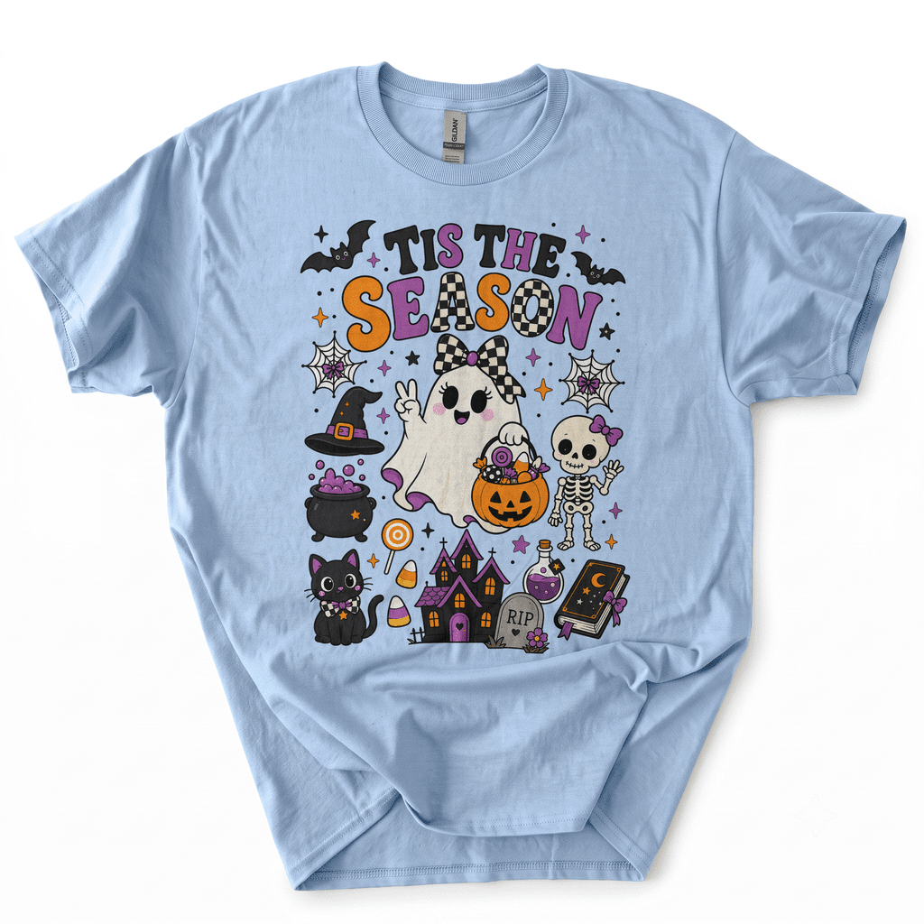 Retro Halloween Tis' The Season T-Shirt-55WJ