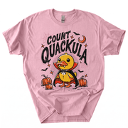 Count Quackula Funny Duck Halloween Costume T-Shirt-5IYA